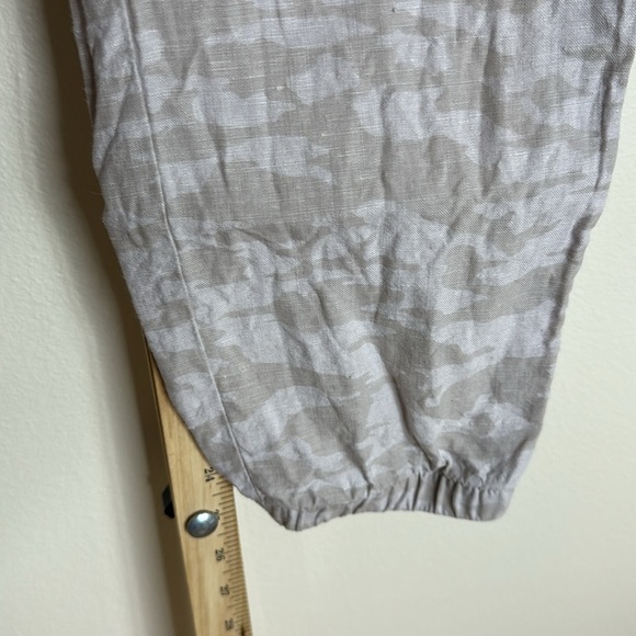 Athleta ladies Cabo tide linen jogger 100% linen pants size 10 - Picture 6 of 11